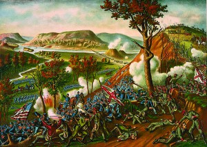 Battle of Missionary Ridge_color print_p12