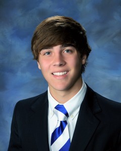 James Westbrooks '15, Grayson Medal recipient, Walker Casey Award recipient
